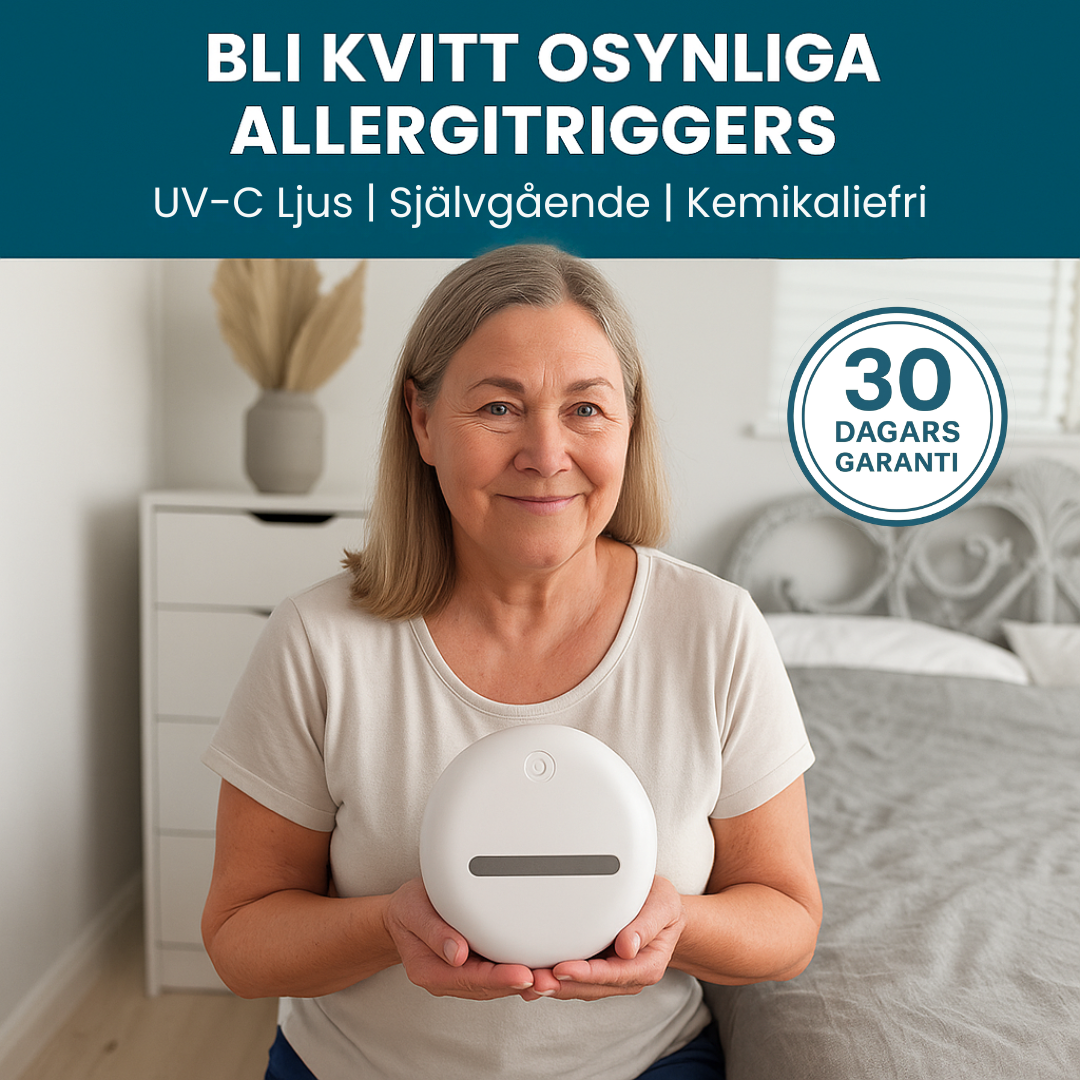 Clensiq™ - Bli kvitt ditt hems osynliga allergitriggers