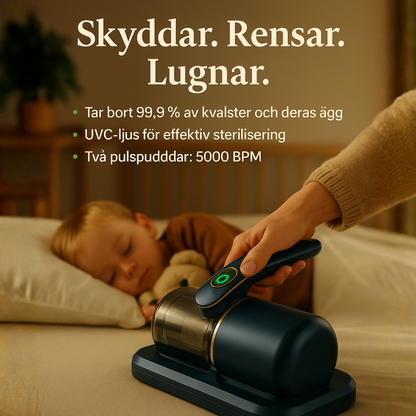MiteBuster™ - Piggare morgnar & färre allergisymptom