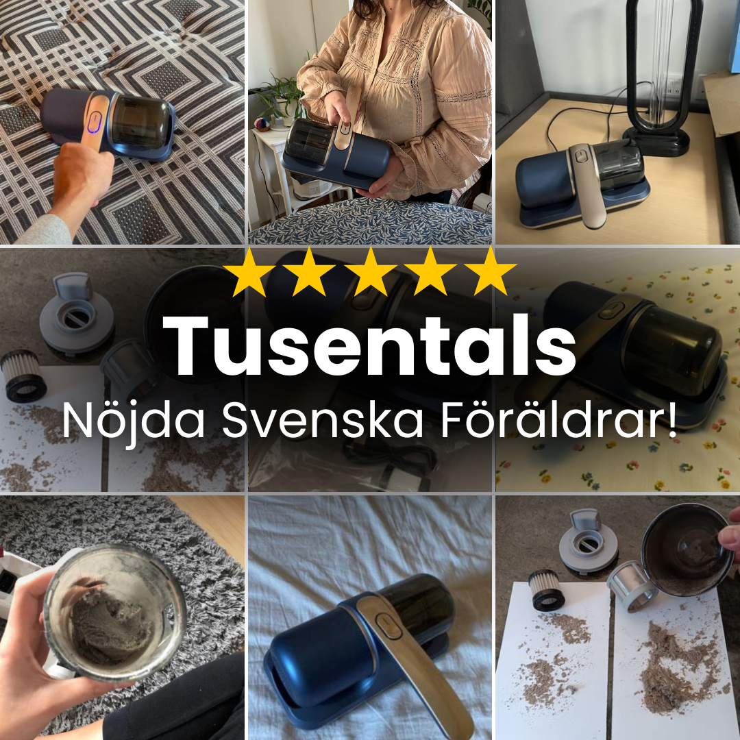 MiteBuster™ - Piggare morgnar & färre allergisymptom