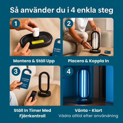 PureGuard™ - Djuprengör hemmet på under 60 minuter