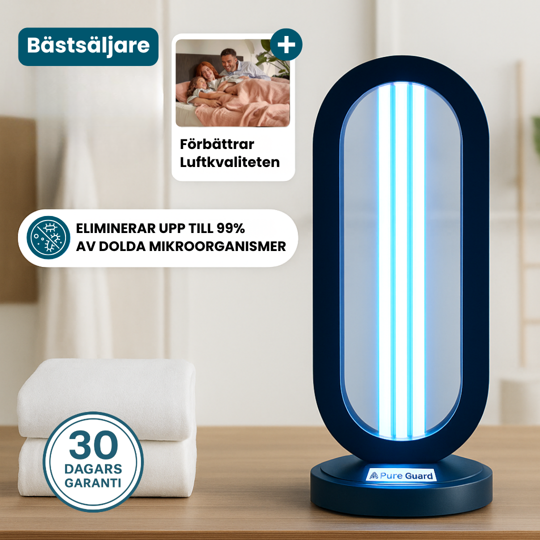 PureGuard™ - Djuprengör hemmet på under 60 minuter
